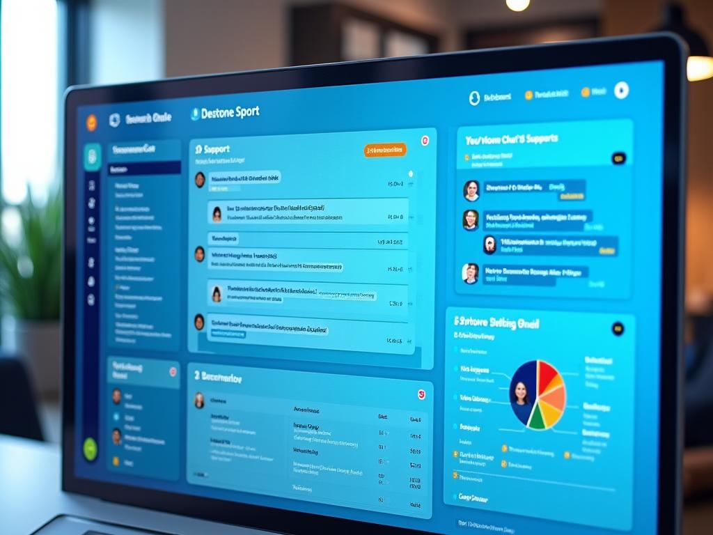 Interface de chat en temps réel Orbitalyntra77