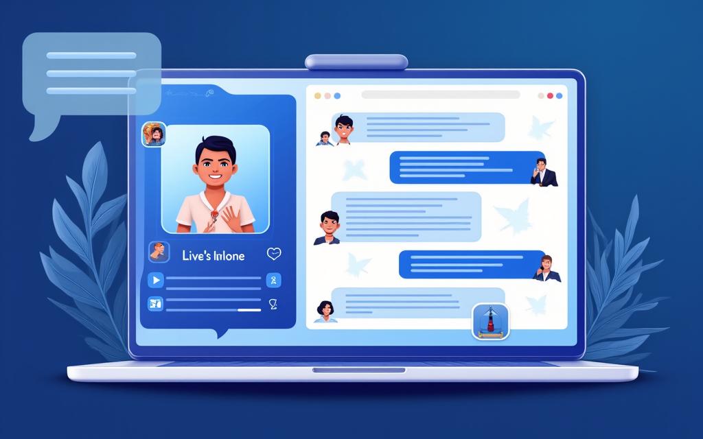 Support chat pour événements virtuels et webinaires